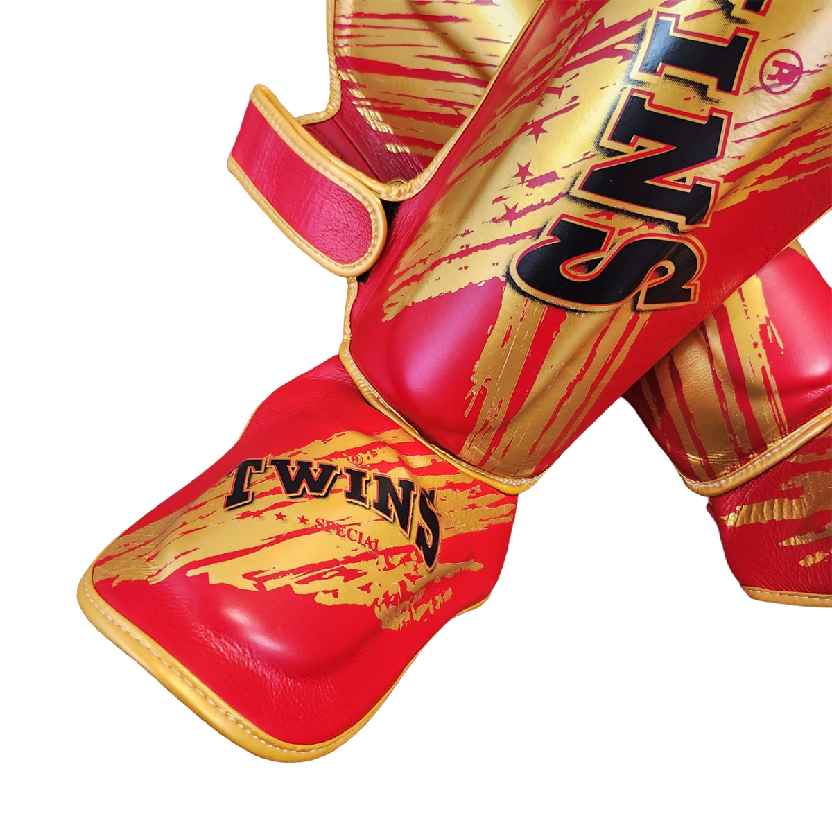 Shin Guards Twins Special FSGL10-TW2 Red Gold