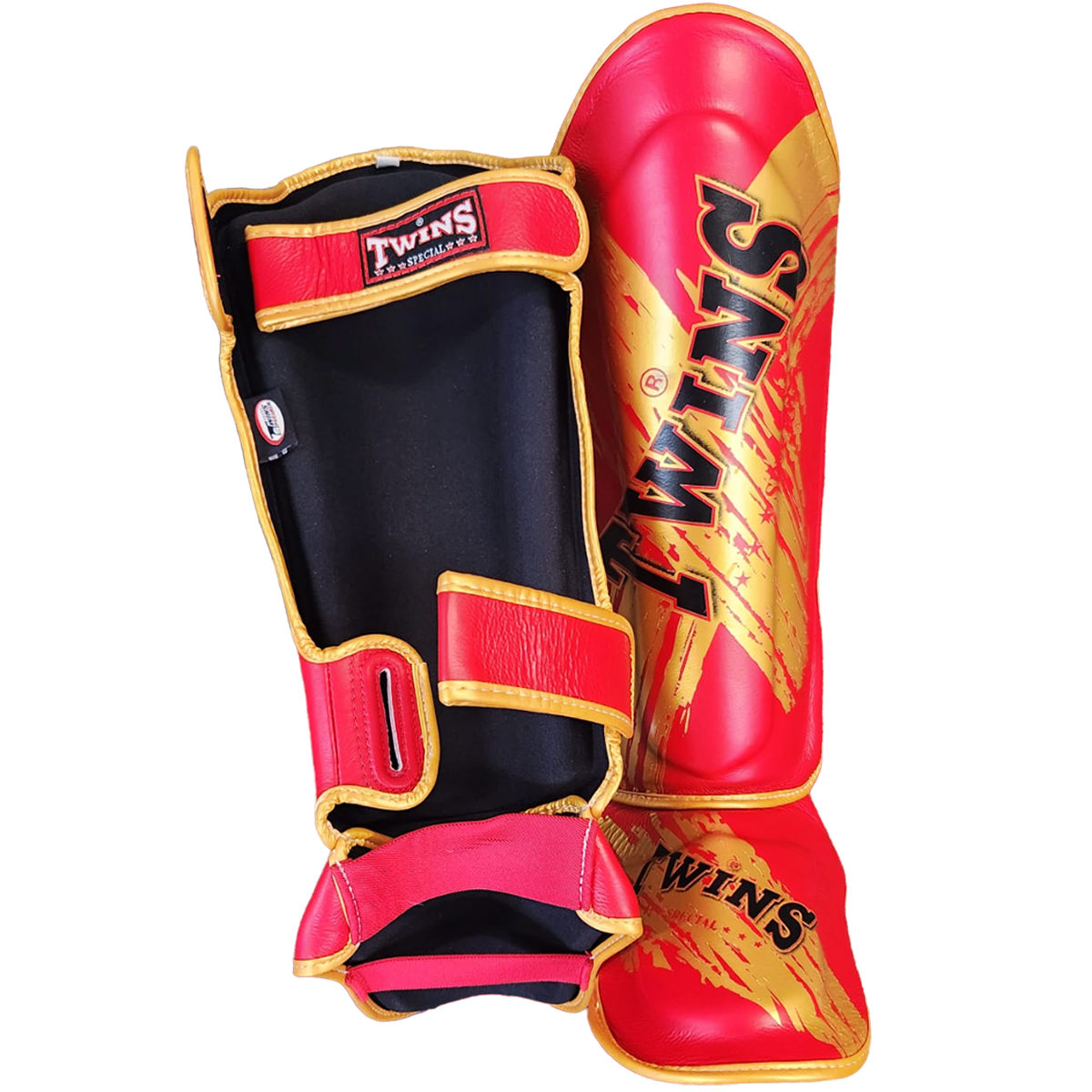 Shin Guards Twins Special FSGL10-TW2 Red Gold