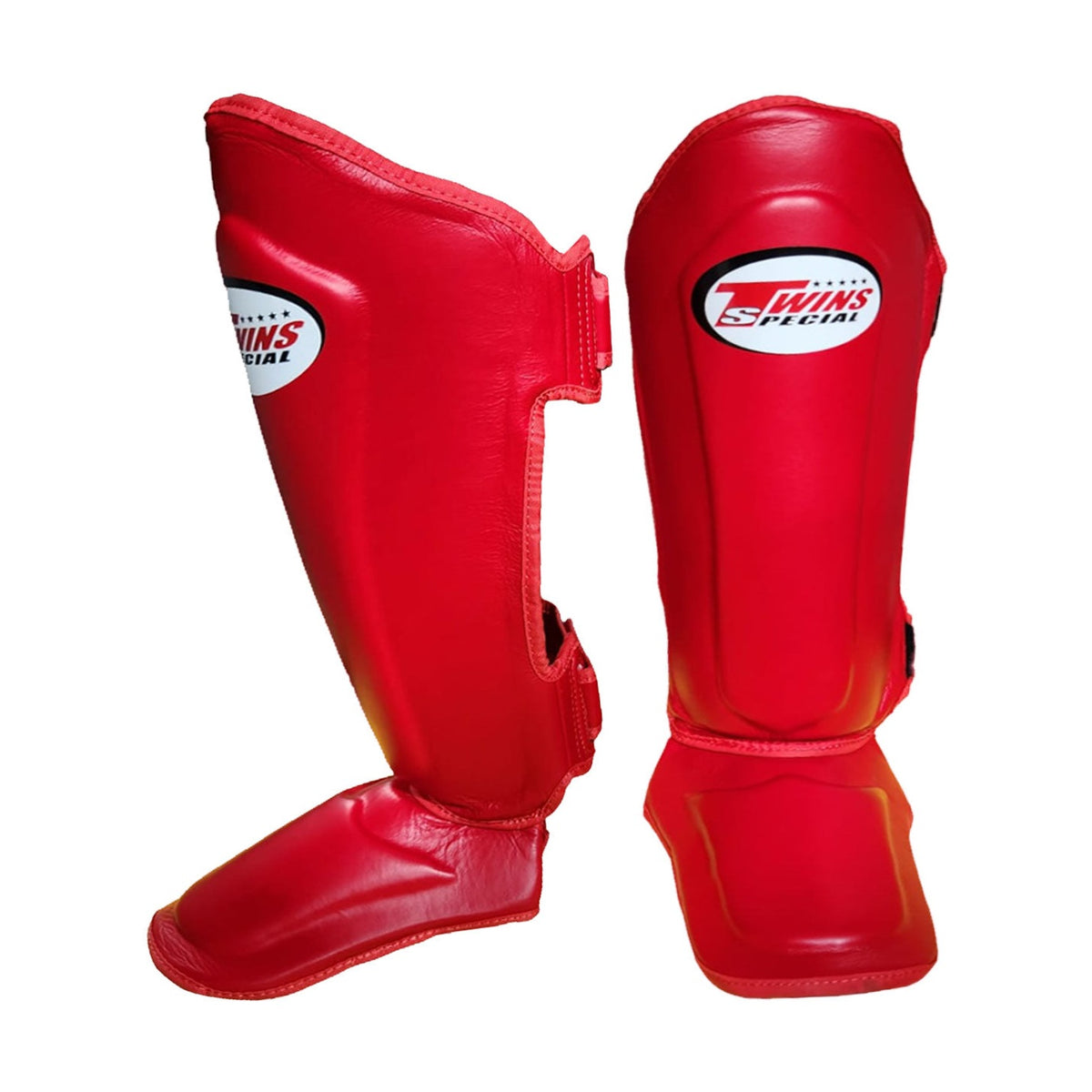 Twins Special SGL-10 Shin Guards, Red, view 1