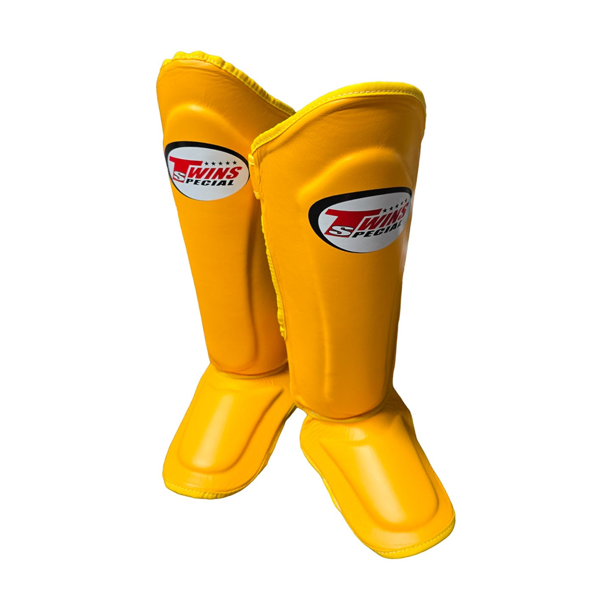 Twins Special SGL-10 Shin Guards, Yellow, view 2