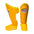 Twins Special SGL-10 Shin Guards, Yellow, view 1