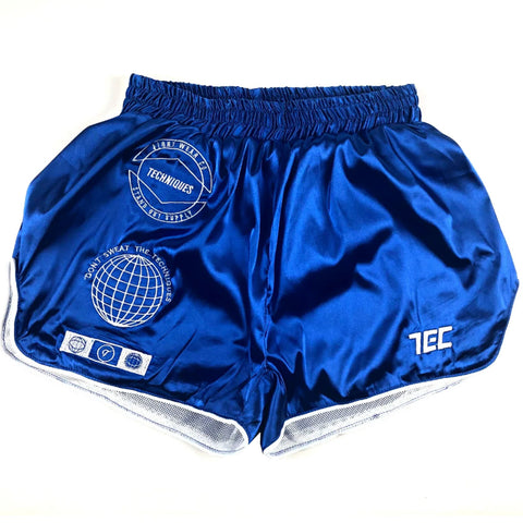 Shorts Muay Thai Style Standout Supply Blue Techniques Canada