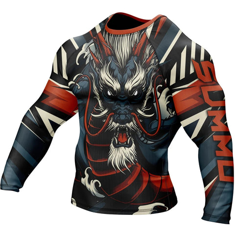 Rash Guard Long Sleeve Summo Dragon Premium BJJ