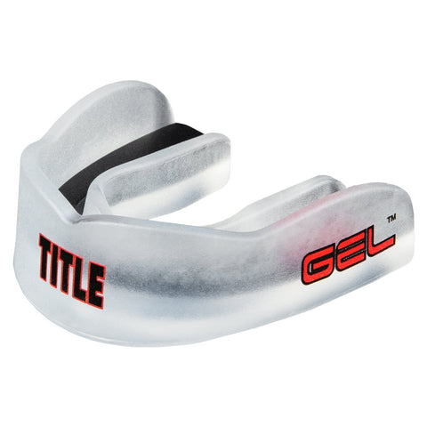 Mouthguard Title Boxing Gel Gel Max Channel 2.0 Clear/Black (Adult)