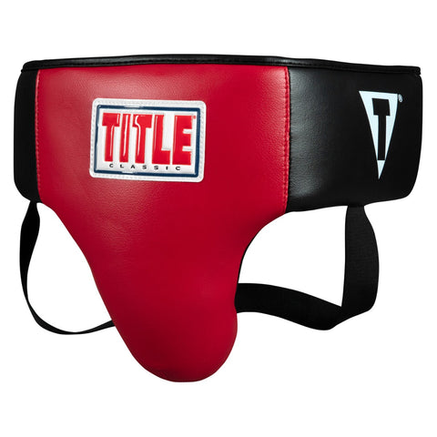 Groin Protector Title Classic Deluxe Plus 2.0 Red
