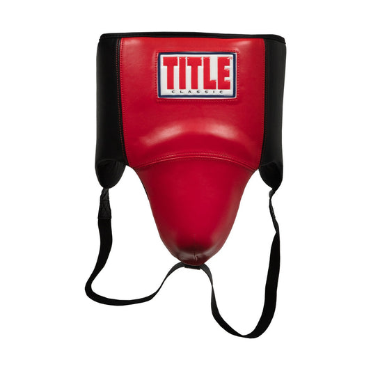 Groin Protector Title Classic Ultra Light Protective Cup 2.0 Black/Red