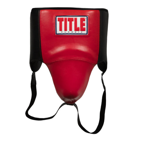 Groin Protector Title Classic Ultra Light Protective Cup 2.0 Black/Red