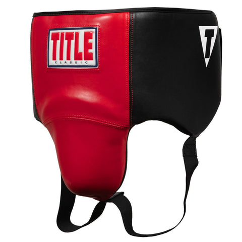 Groin Protector Title Classic Ultra Light Protective Cup 2.0 Black/Red