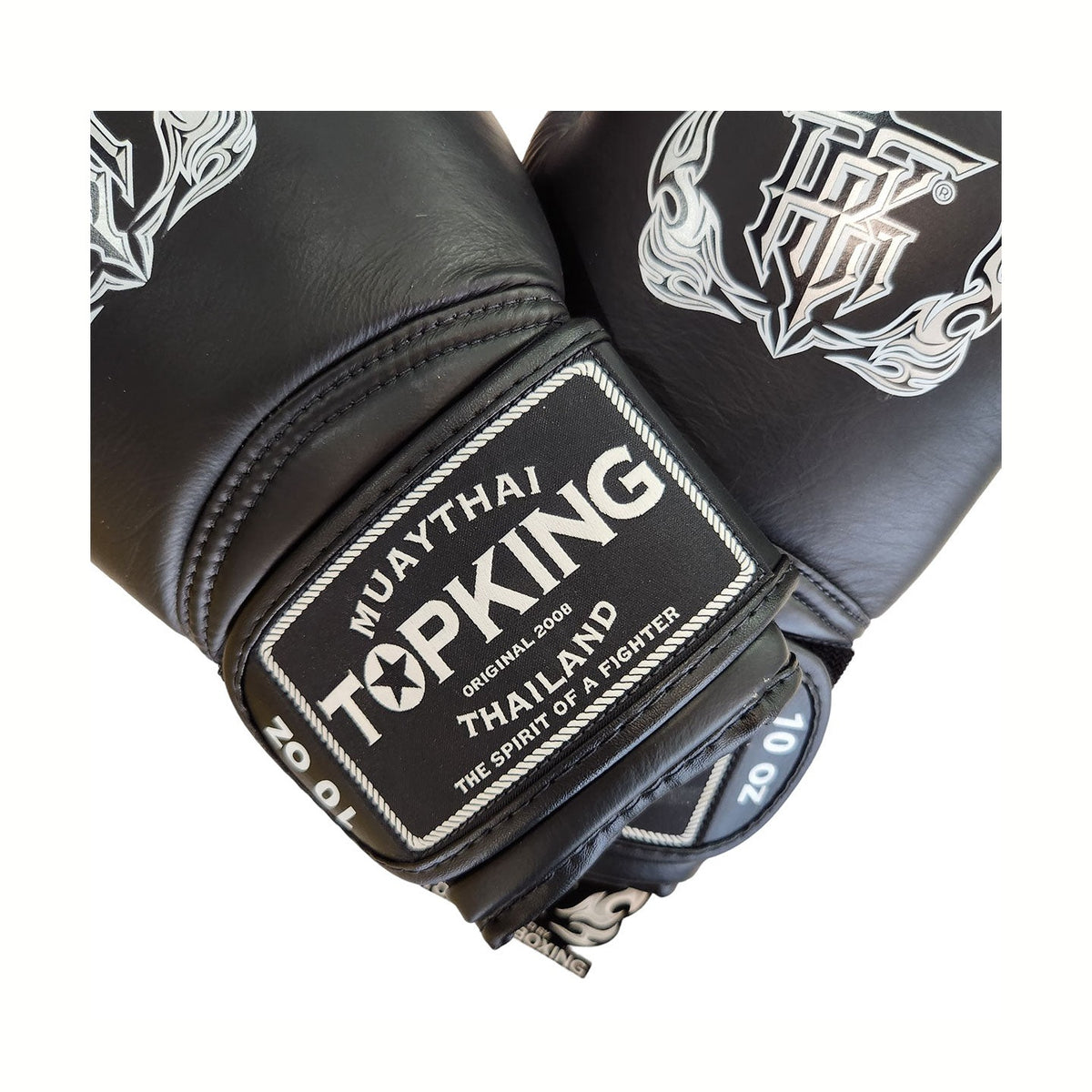 Top King TKBGSA Super Air Boxing Gloves, Black, view 4