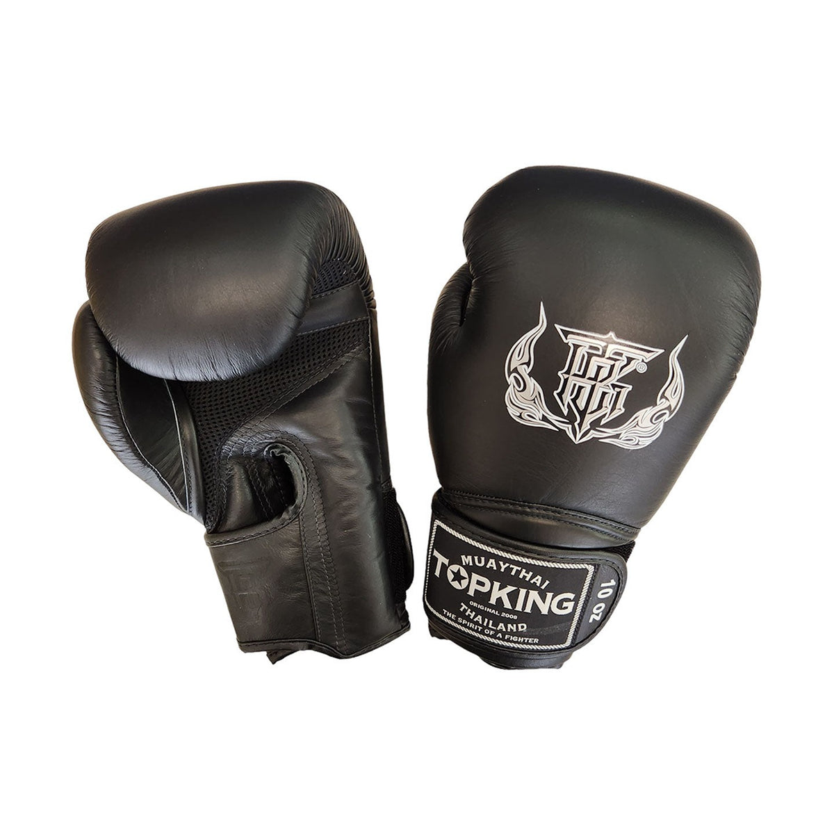 Top King TKBGSA Super Air Boxing Gloves, Black, view 3