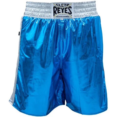 Shorts Boxing Classic Cleto Reyes Metallic Blue Silver