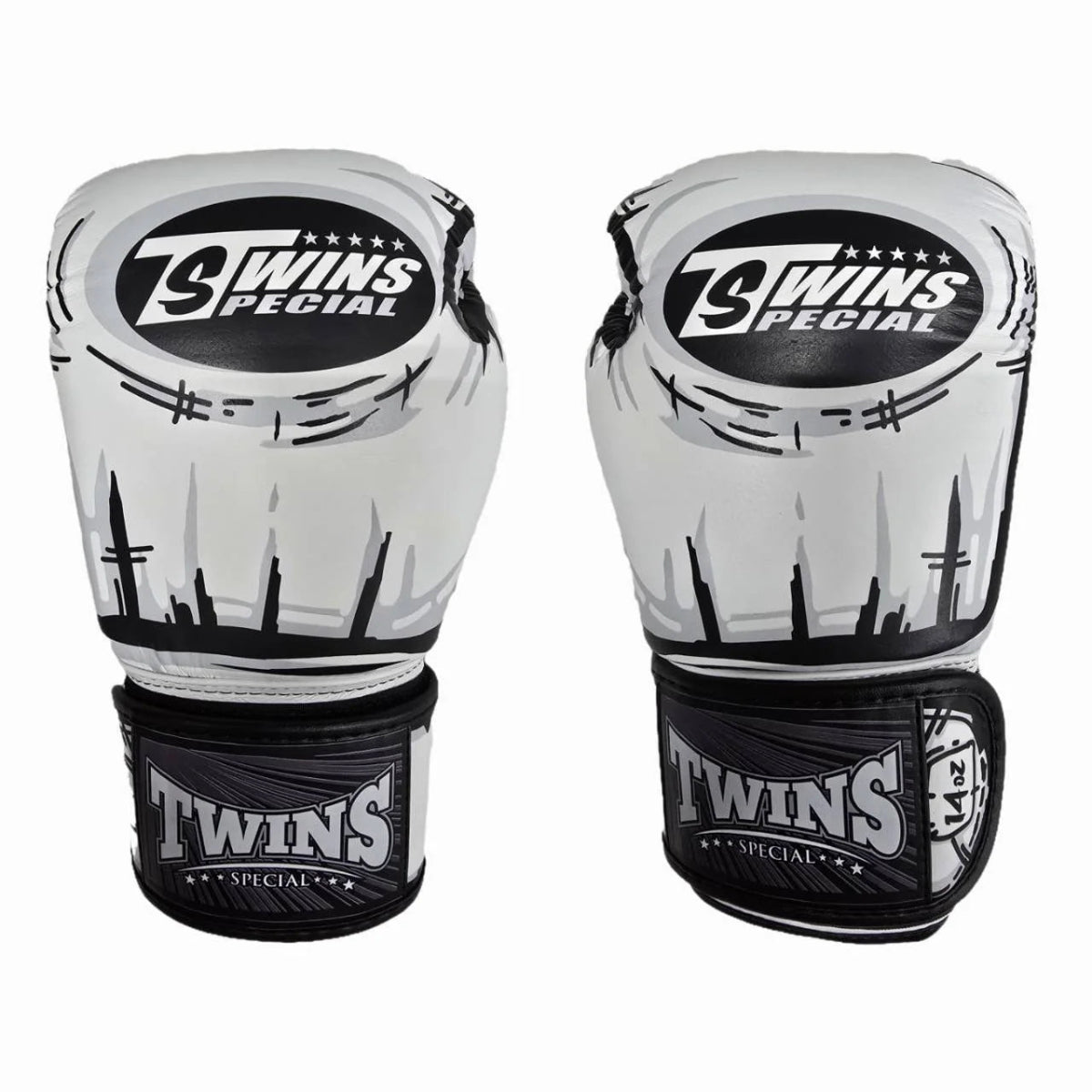 Twins Special FBGV-66 Comic Fancy Boxing Gloves, view 2