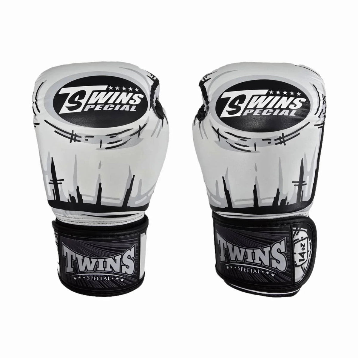Twins Special FBGV-66 Comic Fancy Boxing Gloves, view 2
