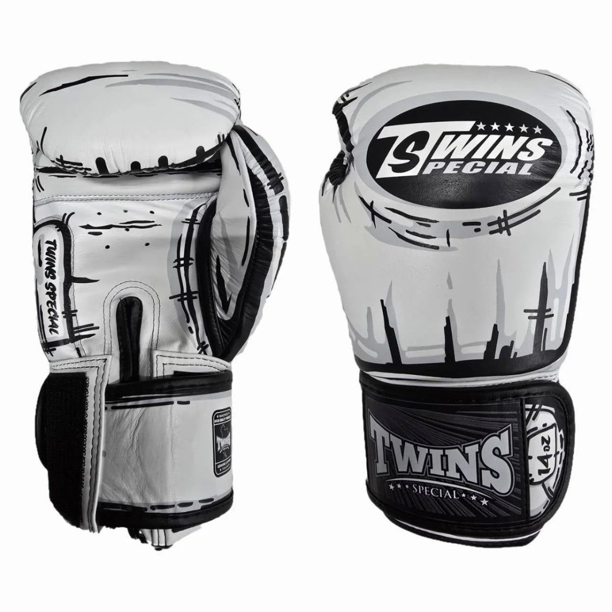 Twins Special FBGV-66 Comic Fancy Boxing Gloves, view 4