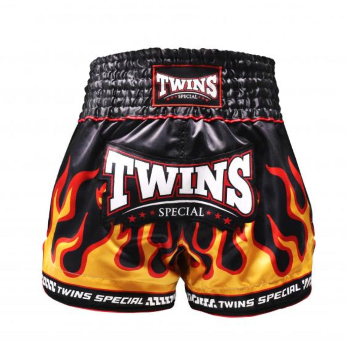 Shorts Muay Thai Style Twins Special TBS Flame Black