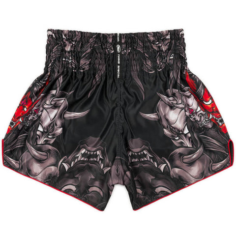 Shorts Muay Thai Style Twins Special TBS Kabuki Black