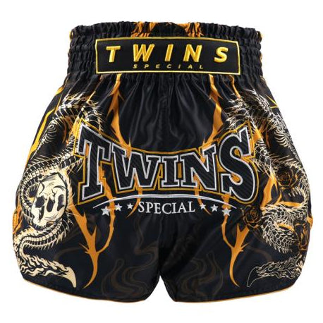 Shorts Muay Thai Style Twins Special TBS Moray Black