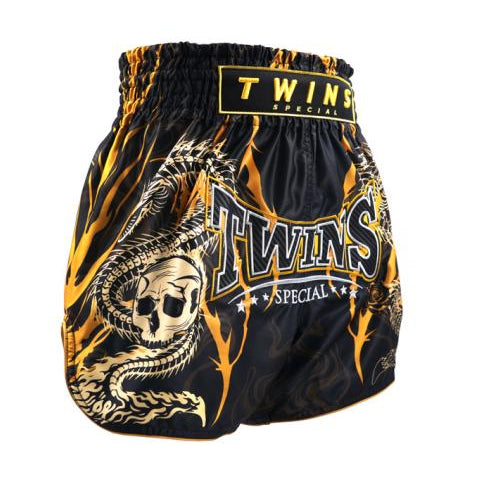 Shorts Muay Thai Style Twins Special TBS Moray Black