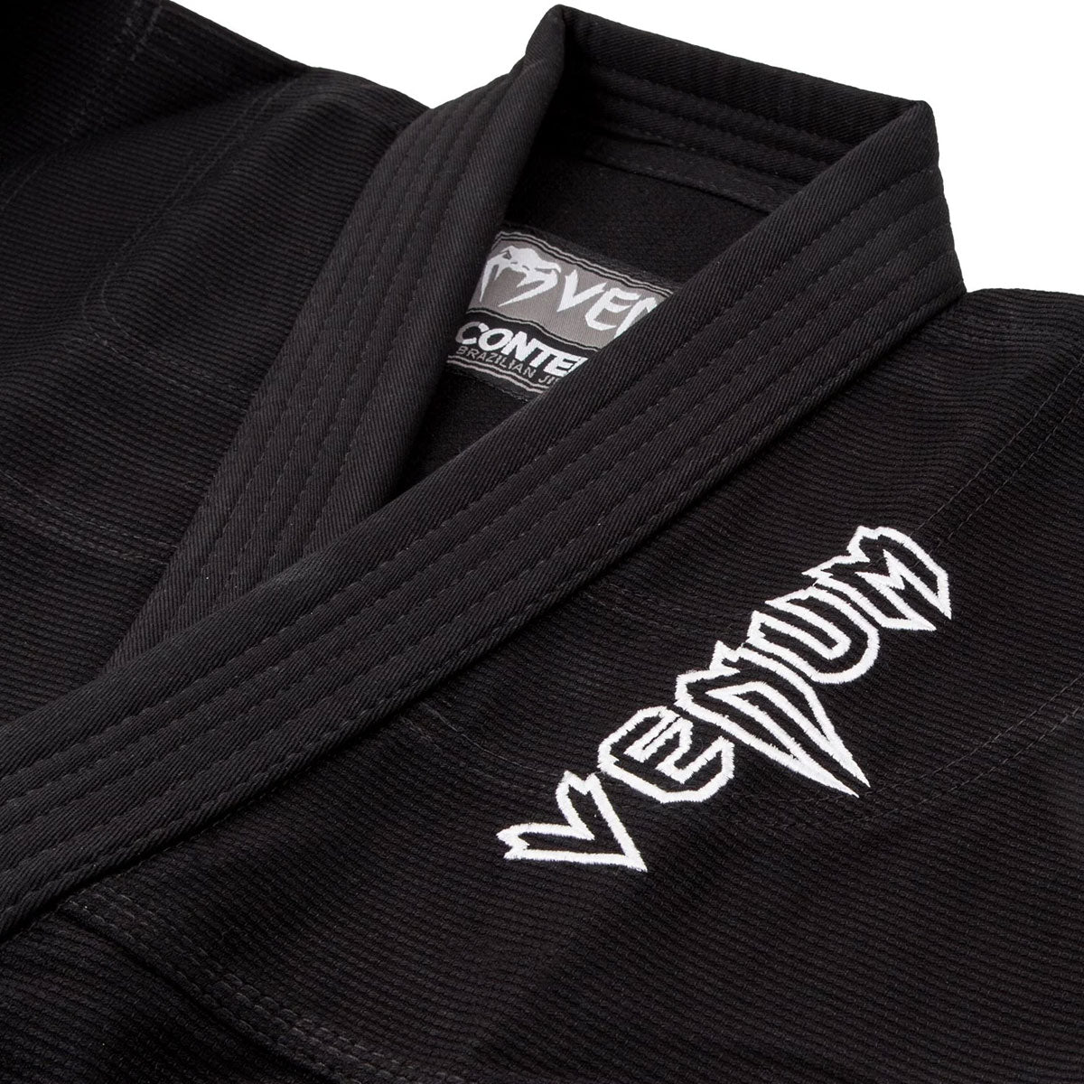 BJJ GI Venum Contender Kids Kimono Black White Belt Included