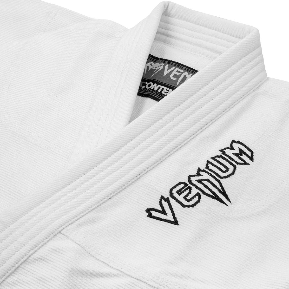 BJJ GI Venum Contender Kids Kimono White White Belt Included