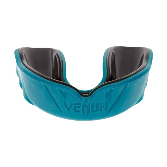Venum Challenger Mouthguard, Cyan/Black, view 1
