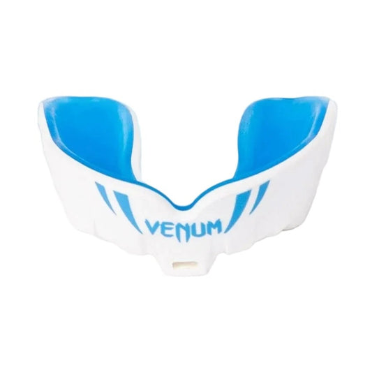 Venum Challenger Kids Mouthguard, White/Blue, view 1