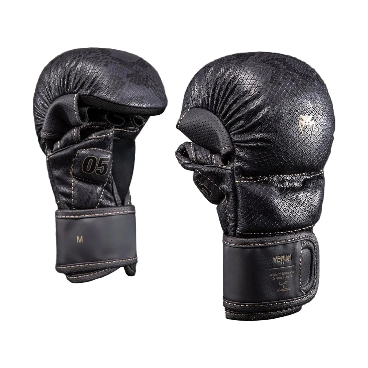 Venum Impact Evo MMA Sparring Gloves, Dark Purple, view 3