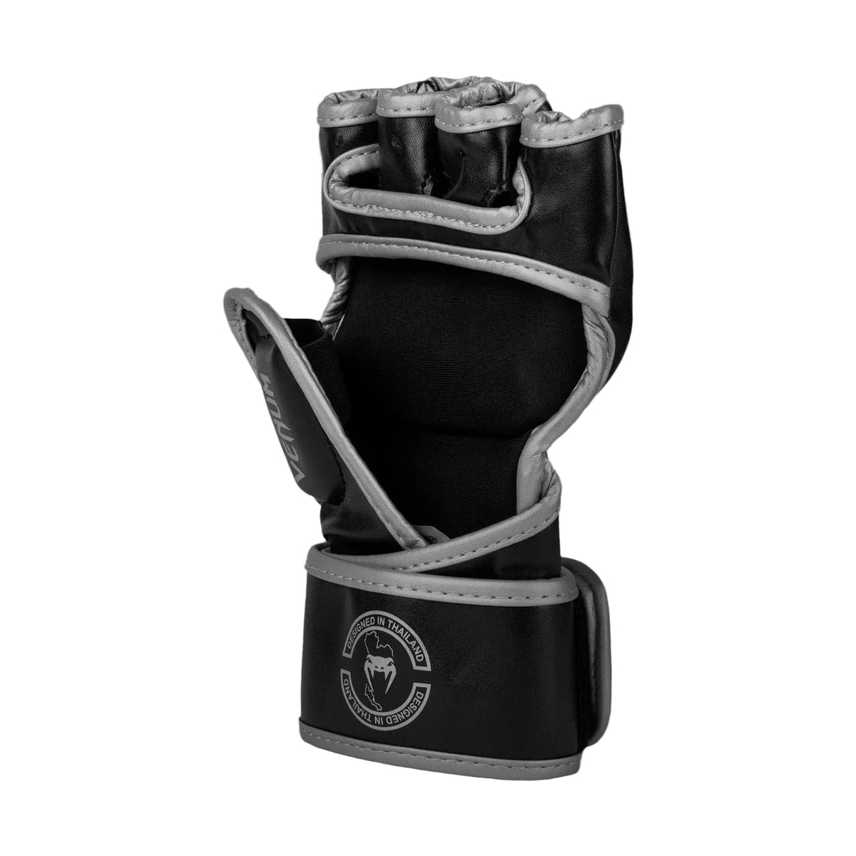 Venum Challenger MMA Gloves, Black/Silver, view 2