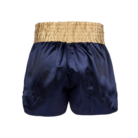 Shorts Muay Thai Style Venum Classic Navy Blue/Gold