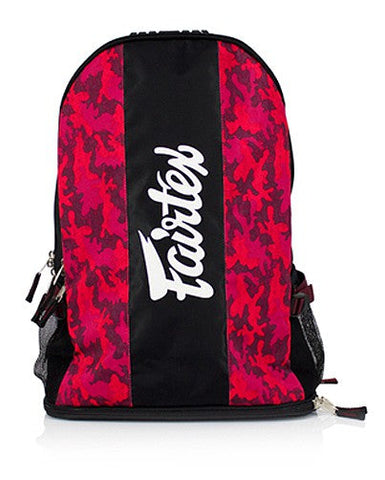 Backpack Sport Fairtex BAG4 Camo Red