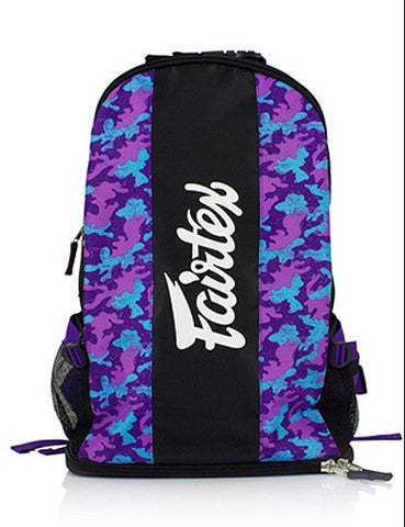 Backpack Sport Fairtex BAG4 Camo Purple
