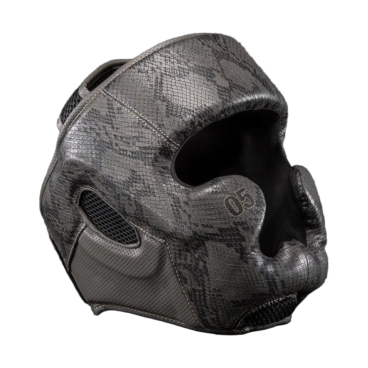 Venum Impact Evo Headgear, Dark Grey, view 3