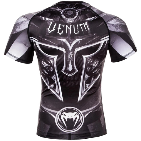 Rash Guard Short Sleeve Venum Gladiator 3.0 Black White