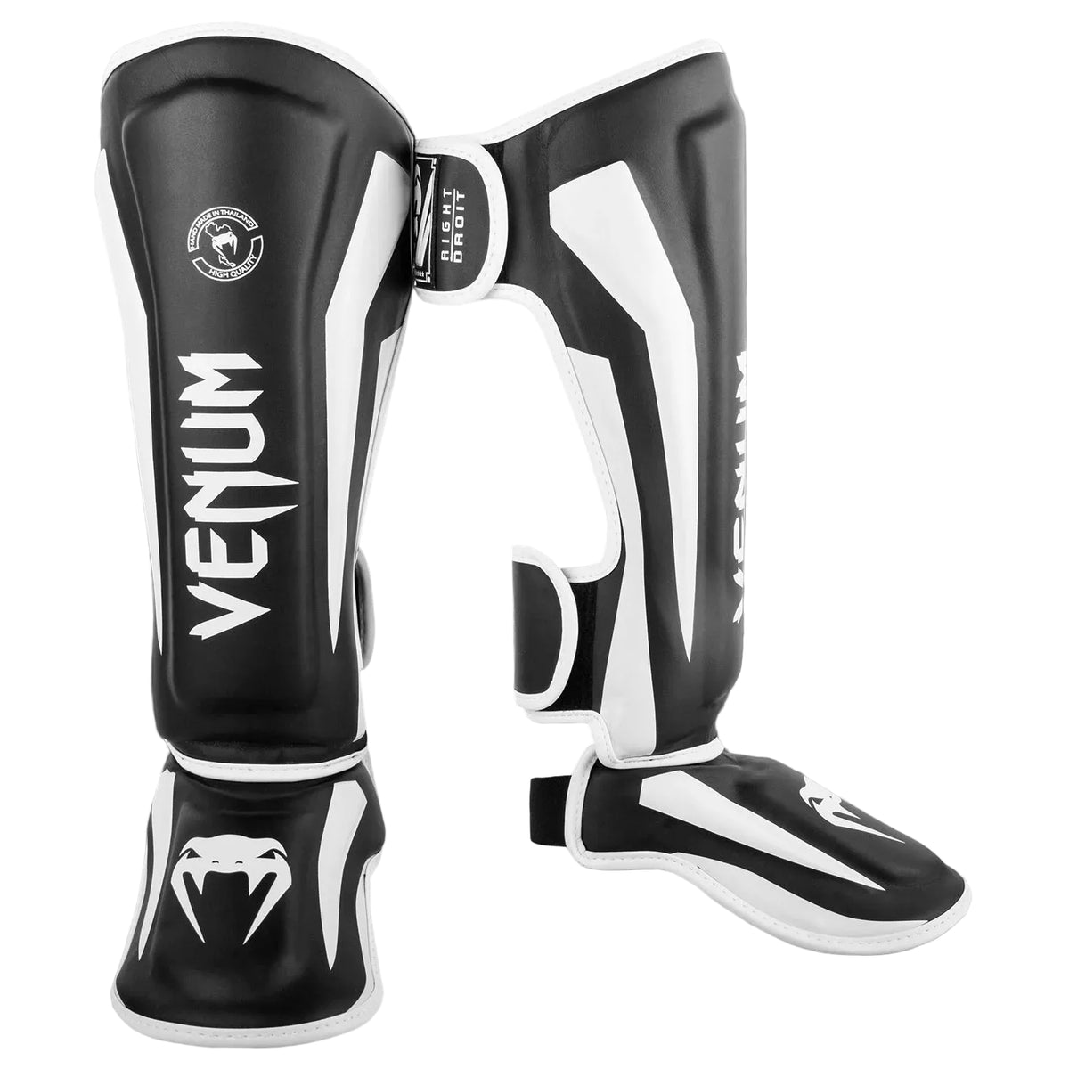 Shin Guards Venum Elite Standup Black/White