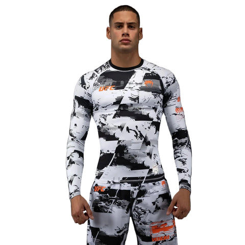 Rash Guard Long Sleeve Venum UFC Zenith Authentic Fight Week Performance Black