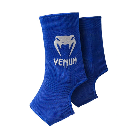 Venum Kontact Ankle Support Guards, Royal Blue/Silver, view 1