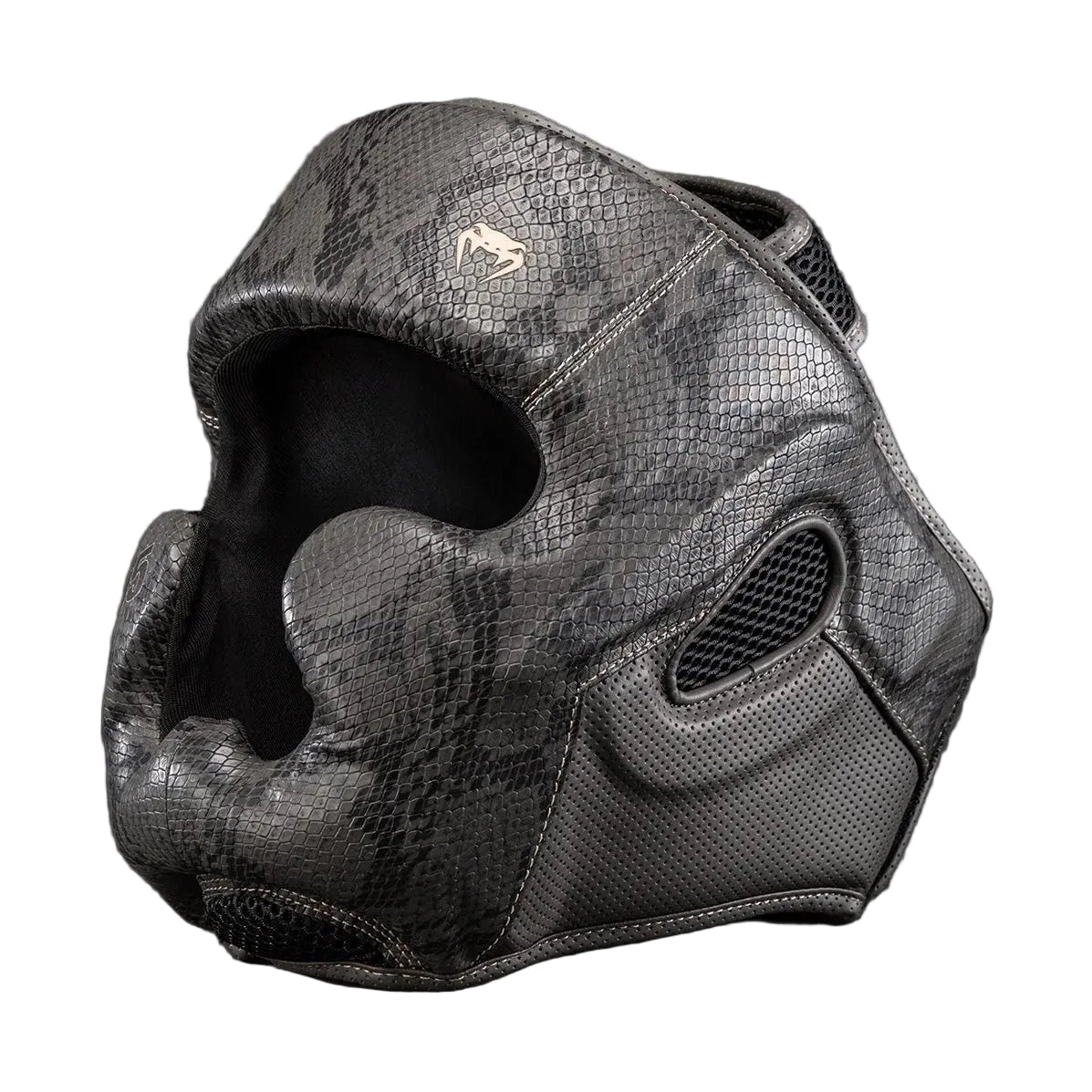 Venum Impact Evo Headgear, Dark Grey, view 2