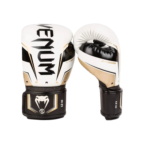 Boxing Gloves Venum Elite Evo White/Gold