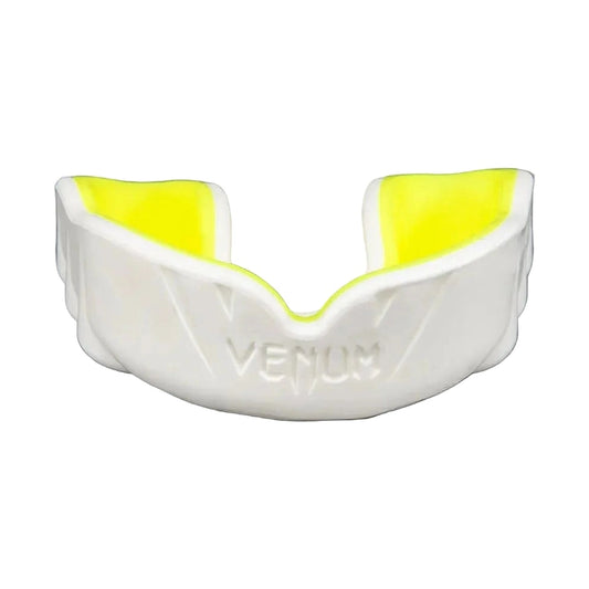 Venum Challenger Mouthguard, White/Yellow, view 1