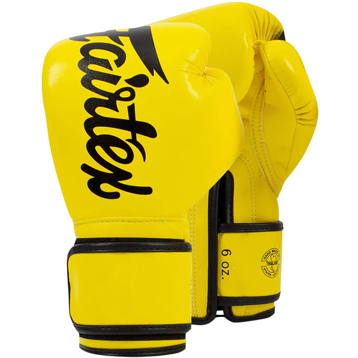 Fairtex BGV14 Yellow Muay Thai Boxing Gloves