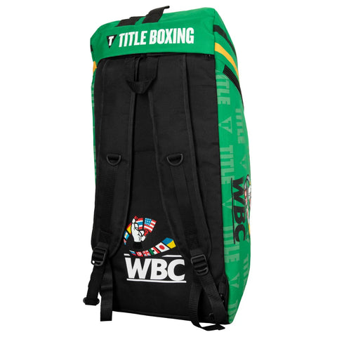 Backpack/Bag WBC by TITLE Boxing Sport Green