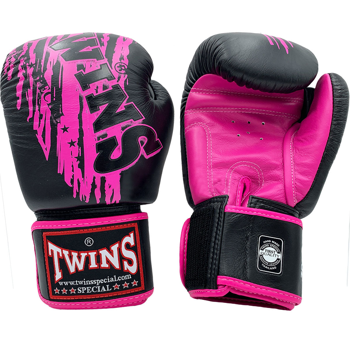Boxing Gloves Twins Special FBGV-TW3 Black Pink Fancy