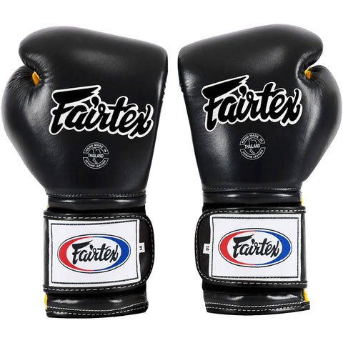 Boxing Gloves Fairtex BGV9 Black Yellow