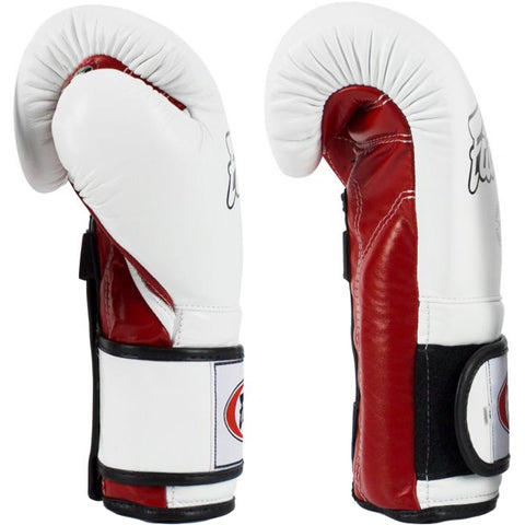 Boxing Gloves Fairtex BGV9 White Red