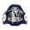 Fairtex BPV2 Belly Pad, Blue, view 1