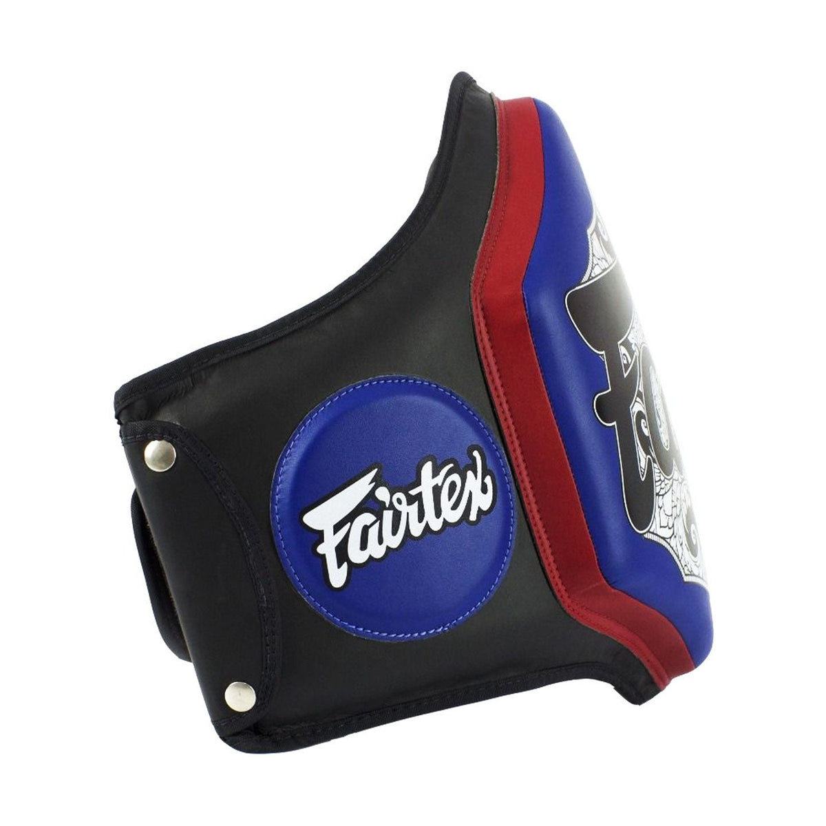 Fairtex BPV3 Belly Pad, Black Blue, view 16