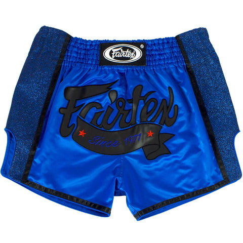 Shorts Martial Arts Fairtex BS1702 Royal Blue Slim Cut