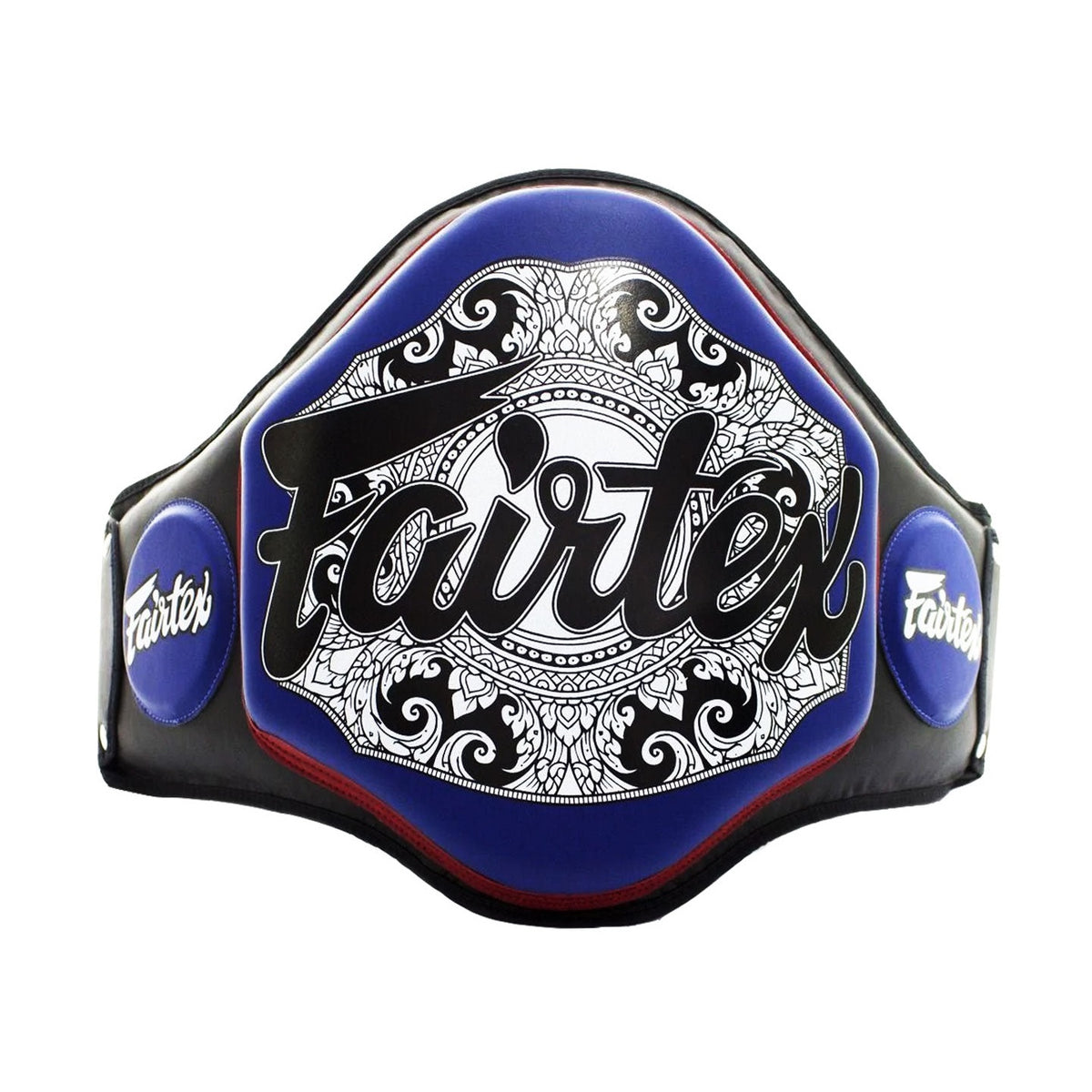Fairtex BPV3 Belly Pad, Black Blue, view 15