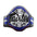 Fairtex BPV3 Belly Pad, Black Blue, view 15