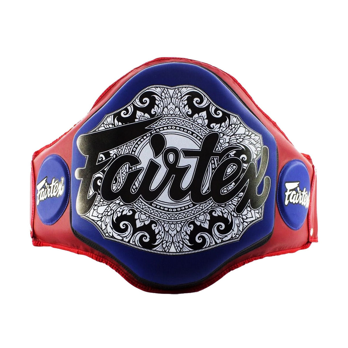 Fairtex BPV3 Belly Pad, Red Blue, view 5